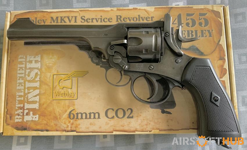 Webley Service Revolver - Used airsoft equipment