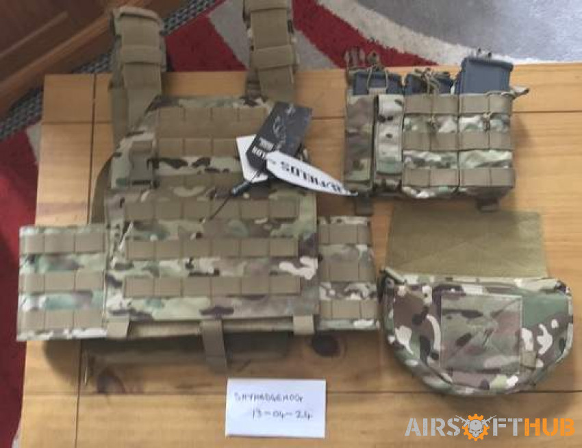 Plate carrier multicam - Used airsoft equipment