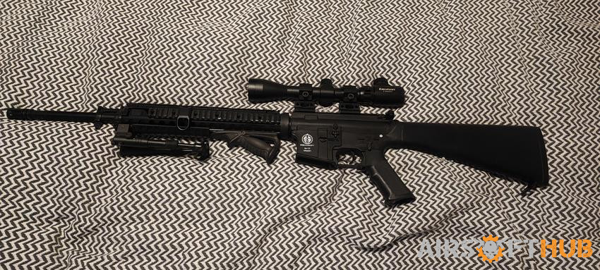 M16DMR - Used airsoft equipment