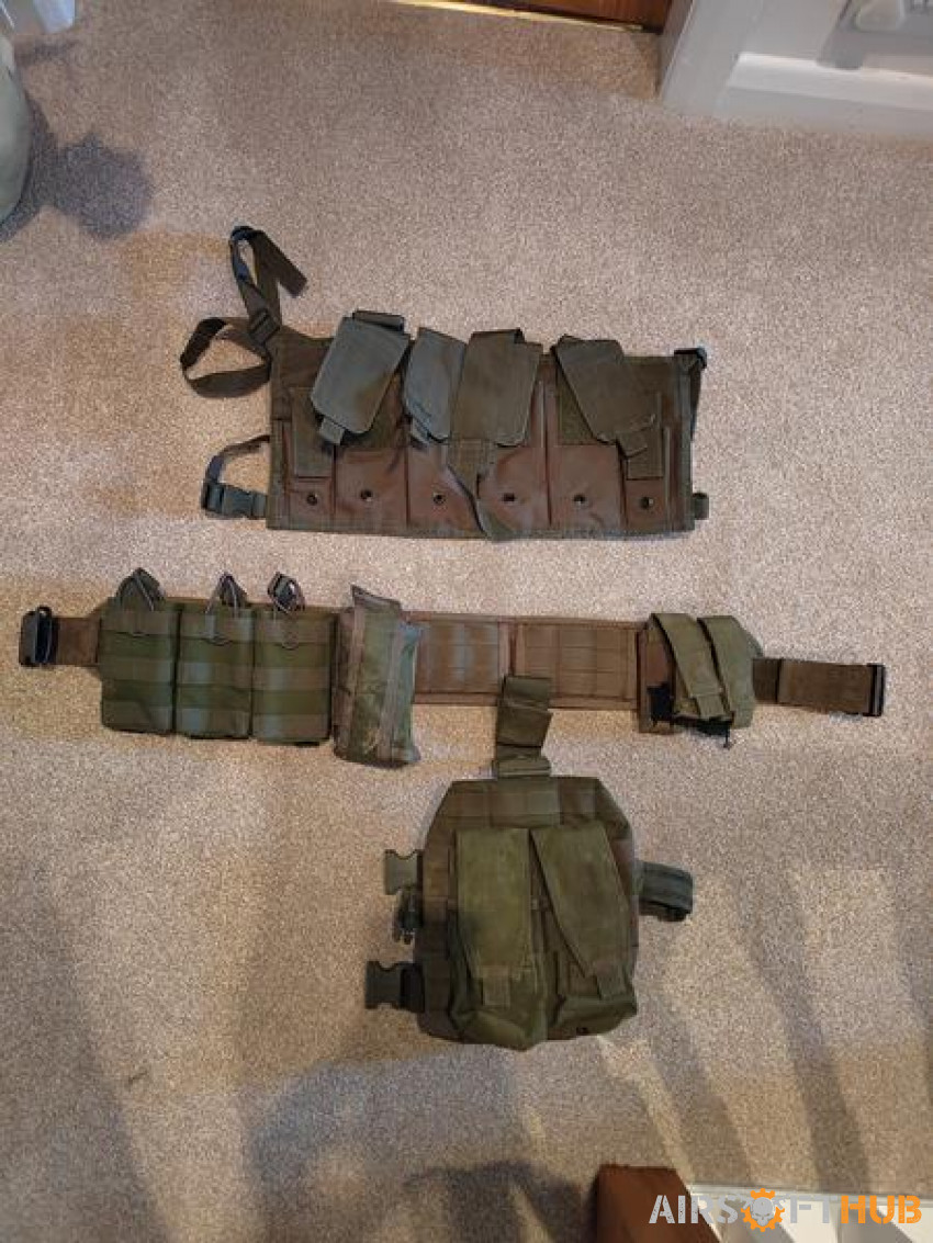 Olive Green Loadout - Used airsoft equipment