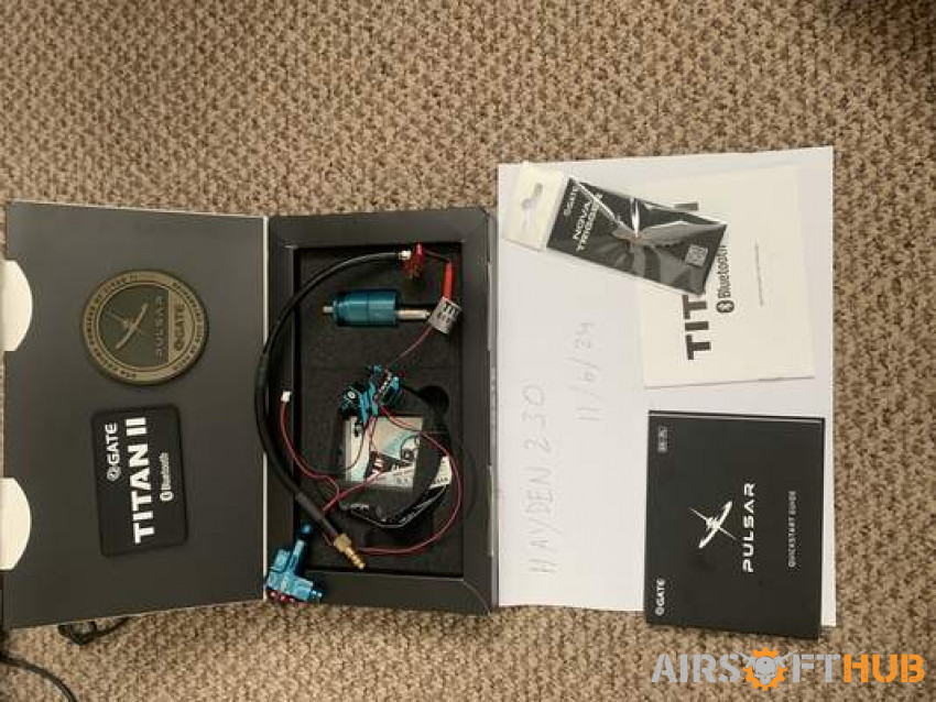 plusar S and gate titan 2 - Used airsoft equipment