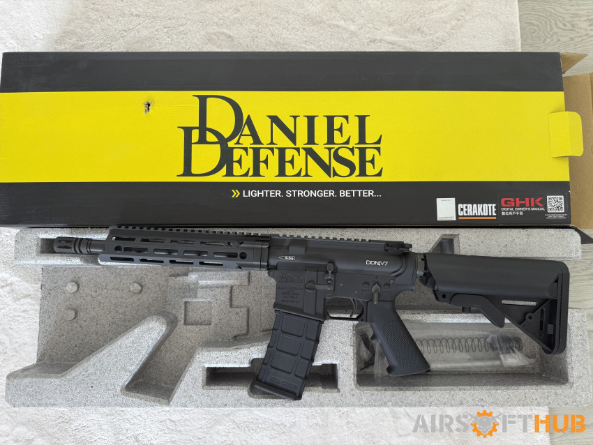 GHK DDM4 V7 V3 GBBR /CO2 - Used airsoft equipment