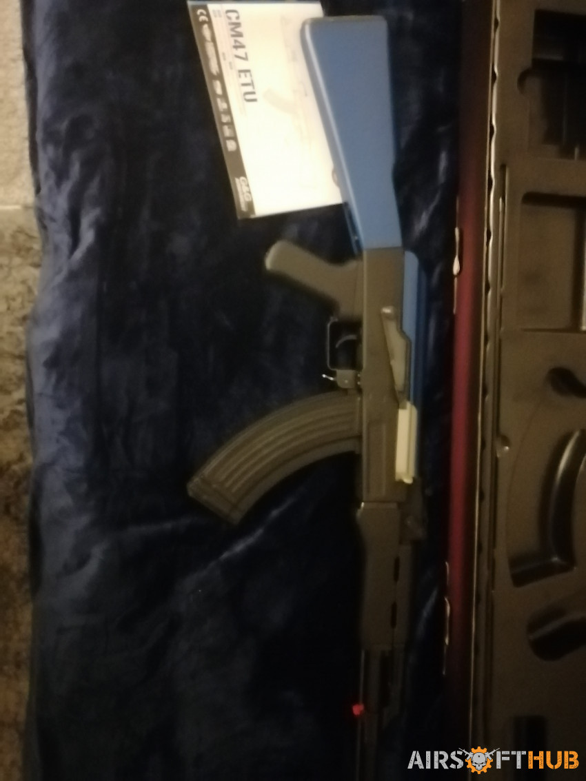 G&G CM47 Two Tone Blue - Used airsoft equipment