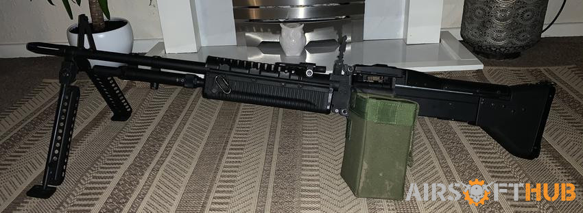 M60 box mag - Used airsoft equipment