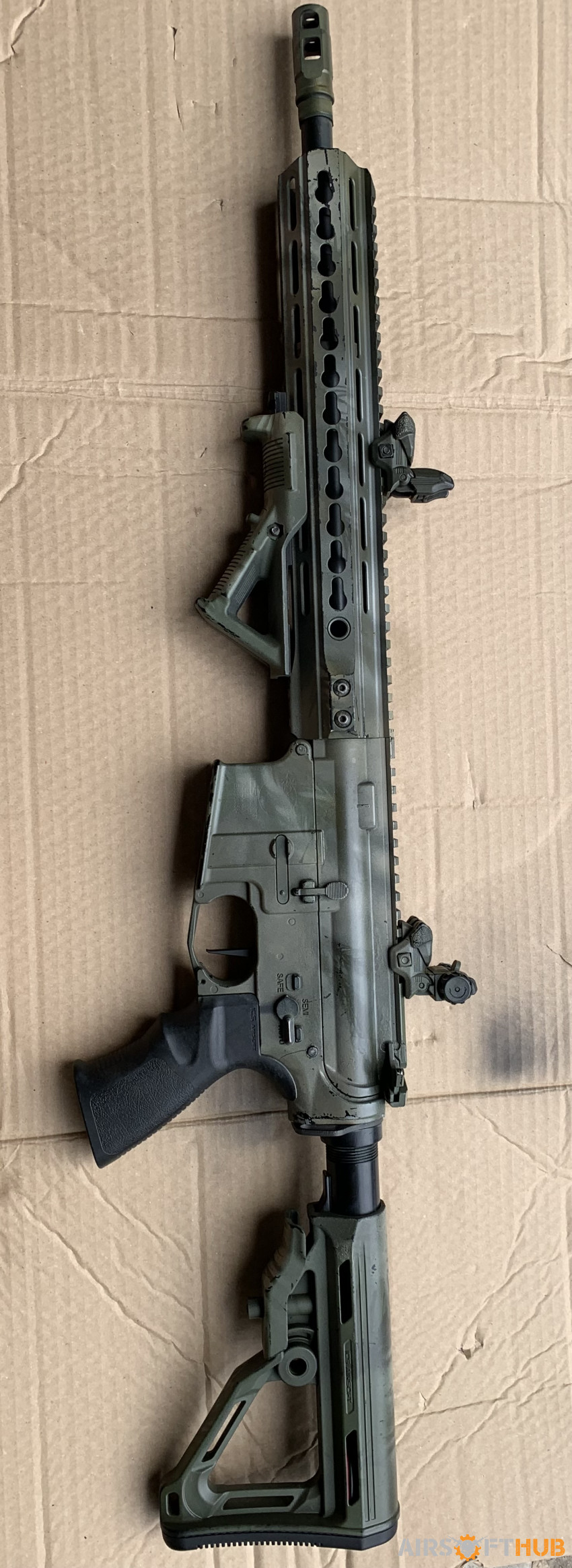 Ics cxp uk1r with upgrades - Used airsoft equipment
