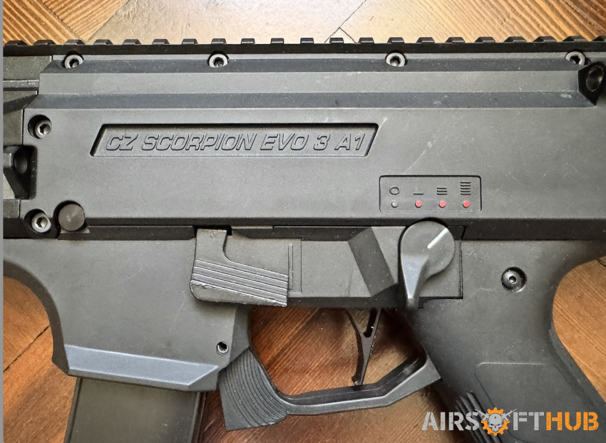 ASG Scorpion EVO3A1 - Used airsoft equipment
