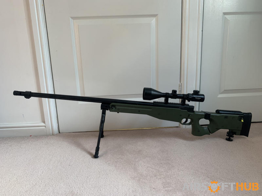 Well MB08 Upgraded Sniper - Used airsoft equipment