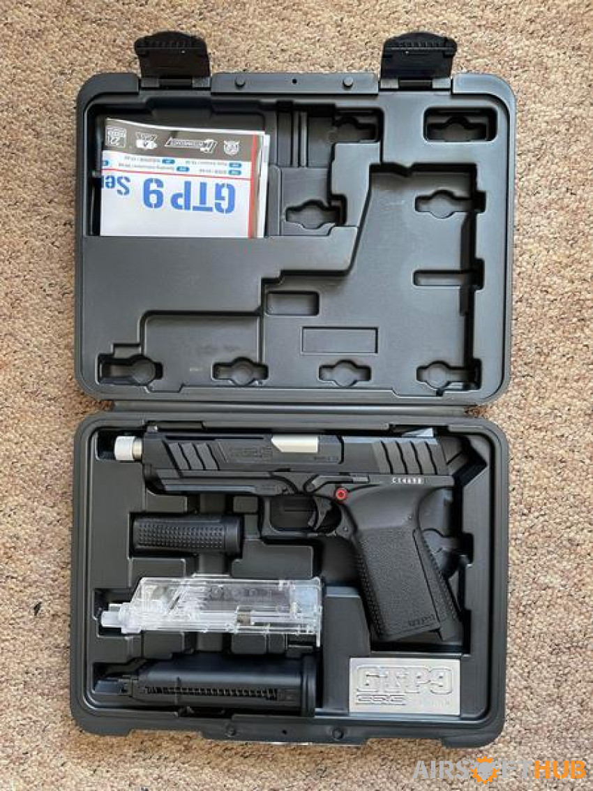 G&G GTP-9 gas blowback pistol - Used airsoft equipment