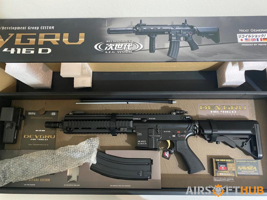 Tokyo Marui HK416 - Used airsoft equipment