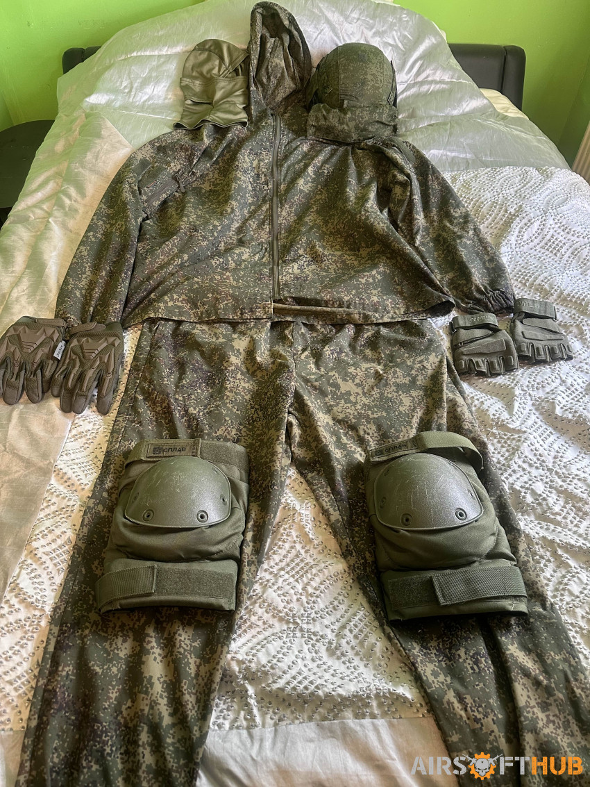 Russian Digi flora full kit - Used airsoft equipment
