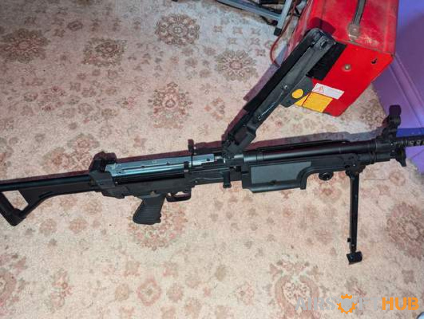 SOLD A&K M249 Polymer - Used airsoft equipment