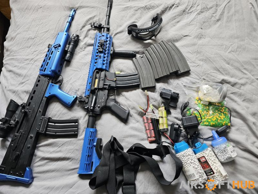 Airsoft guns + Accessories for - Used airsoft equipment