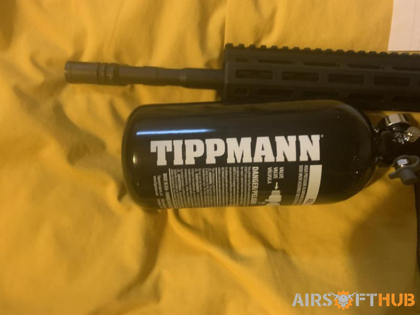 Tippmann m4 ver2 hpa bundle - Used airsoft equipment