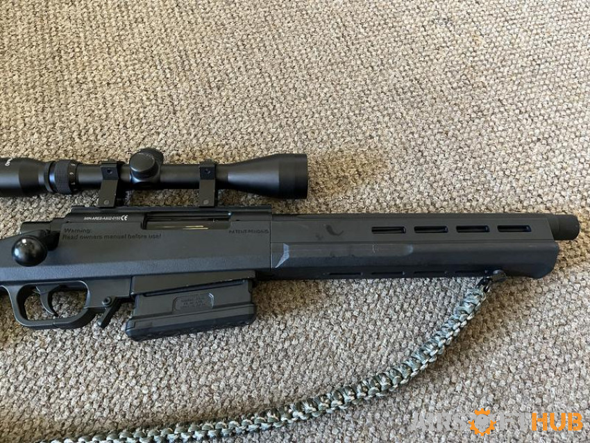 Ares amoeba Sniper Rifle, used - Used airsoft equipment