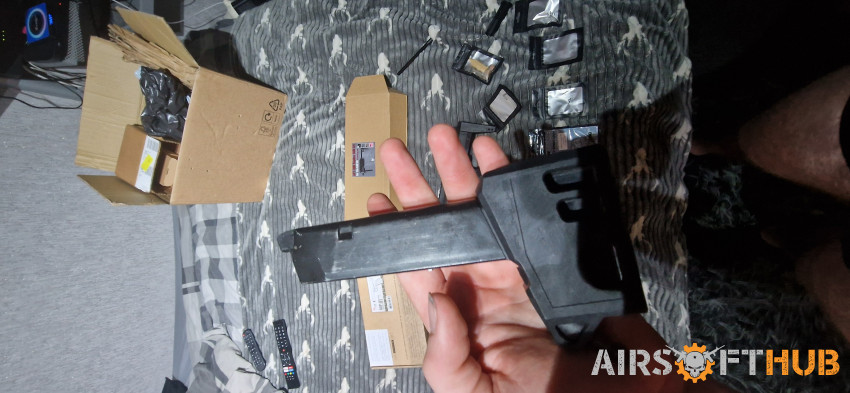 Aap01 mp7 kit - Used airsoft equipment