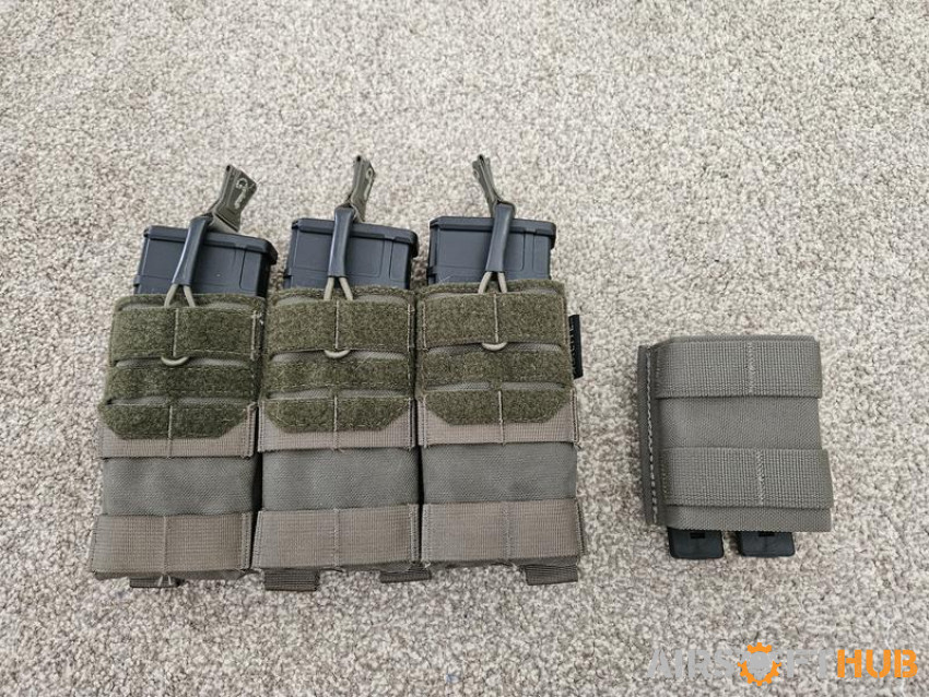 Agilite Triple M4 Pouch - Used airsoft equipment