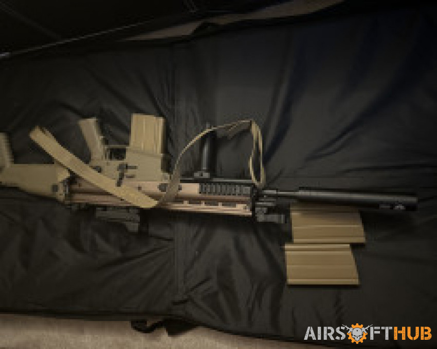 Scar H Double Bell Fully Upgar - Used airsoft equipment