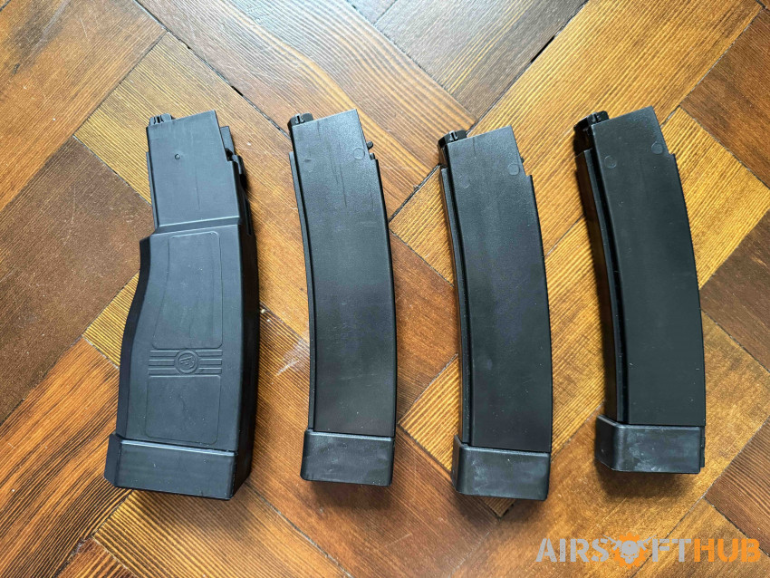 ASG Scorpion Evo mags x 4 - Used airsoft equipment