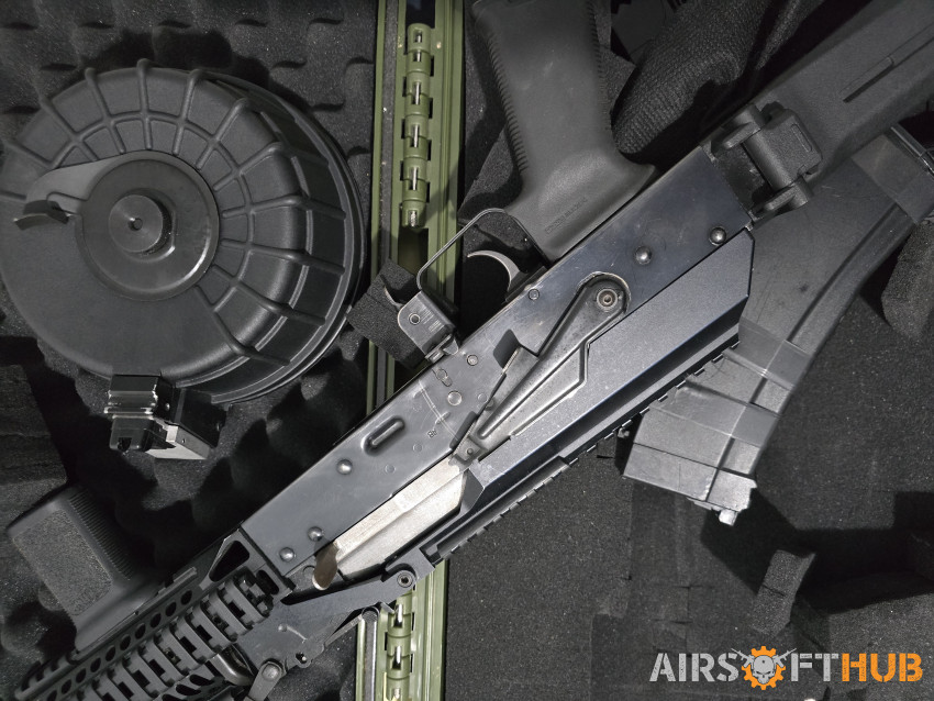 CO2 GHK AKM mod with HPA drum - Used airsoft equipment