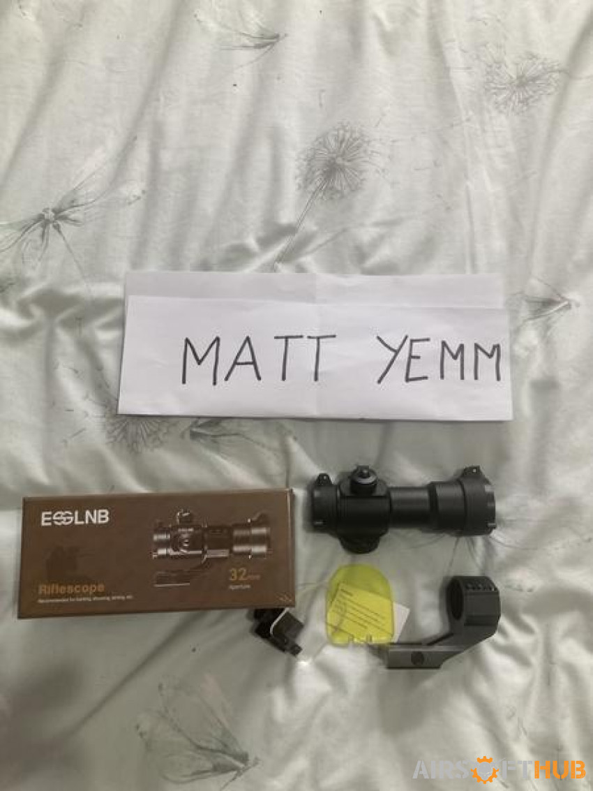 Rifle scope - Used airsoft equipment