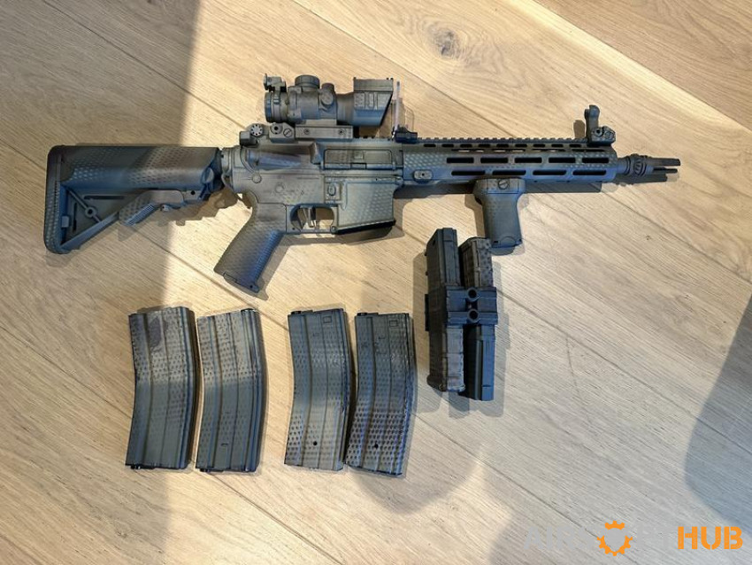 ASG ARMALITE M15 With SCOPE - Used airsoft equipment
