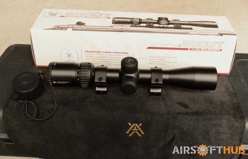 Vortex Crossfire II Scout - Used airsoft equipment