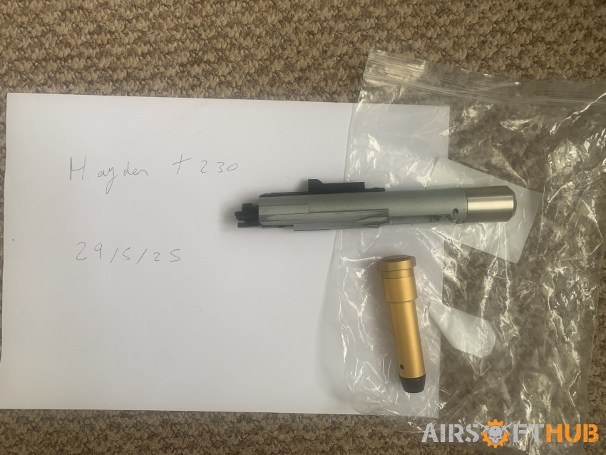 mws de bolt - Used airsoft equipment