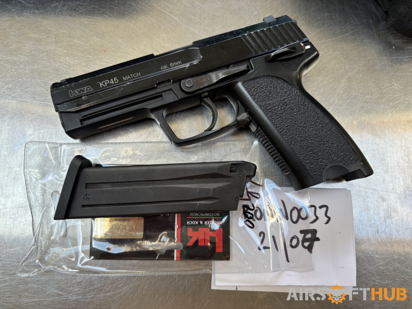 KWA/Umarex H&K USP .45 GBB - Used airsoft equipment