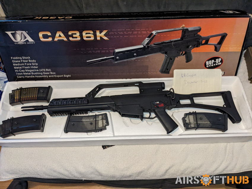 CLASSIC ARMY G36K - Used airsoft equipment