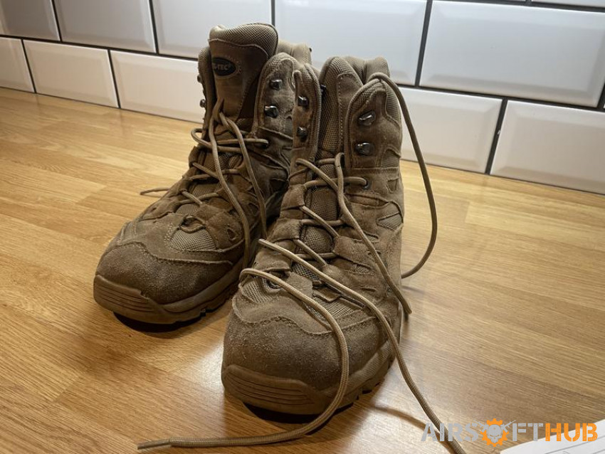 Miltec boots size 10 - Used airsoft equipment