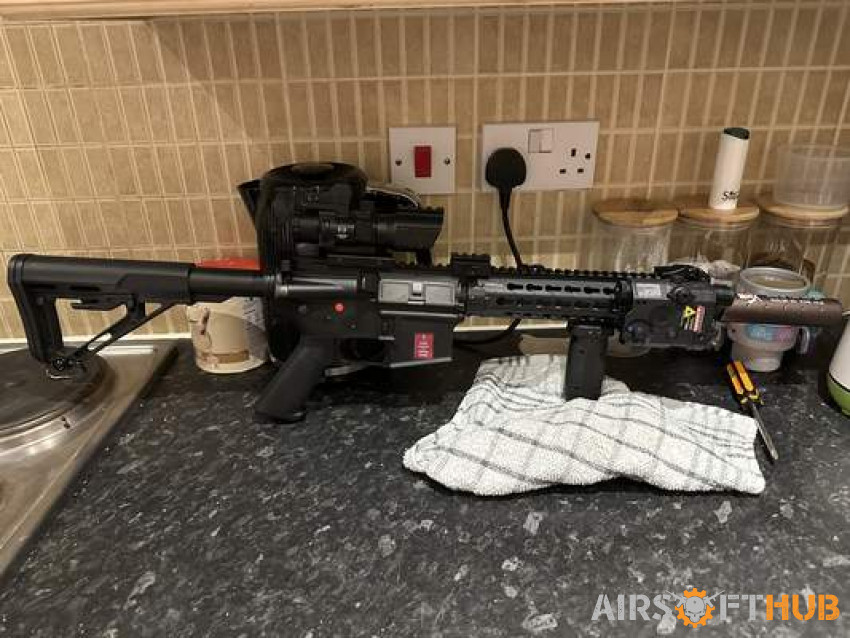 G&G CM15 KR 10" + EXTRAS - Used airsoft equipment