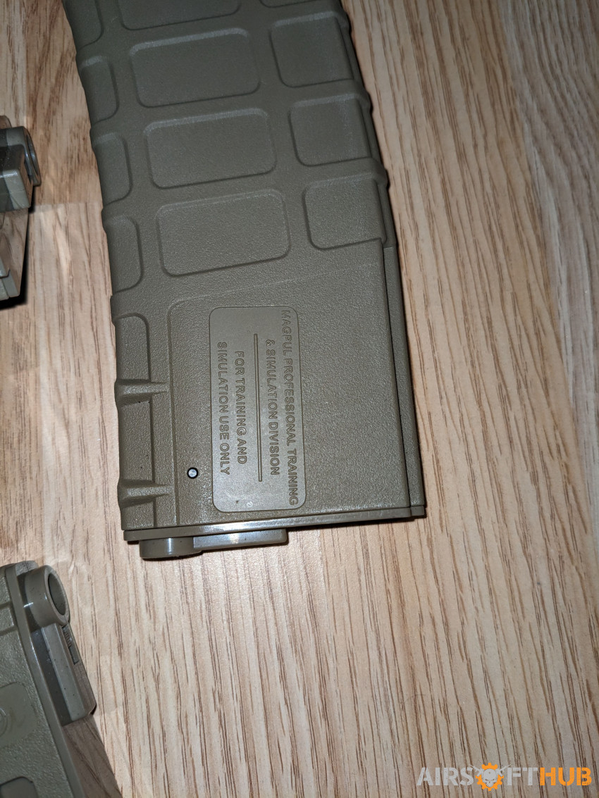 GENUINE MAGPUL M4 mags for AEG - Used airsoft equipment