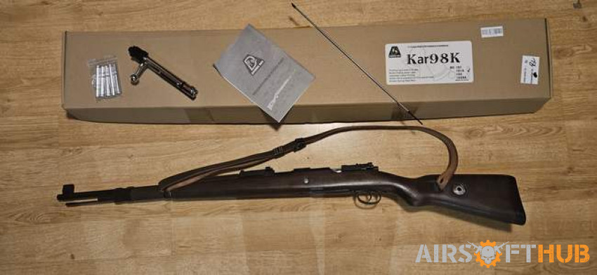 Double Bell KAR98k Solid Wood - Used airsoft equipment