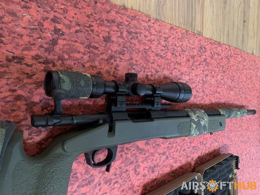 ASG MCMILLAN M40A5 GAS SNIPER - Used airsoft equipment