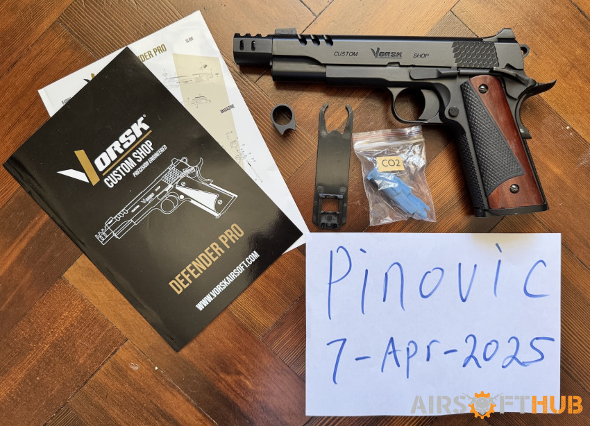 Vorsk CS Defender Pro 1911 - Used airsoft equipment