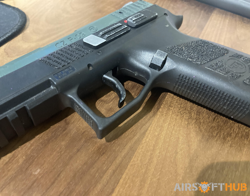 ASG CZ P09 GBB pistol - Used airsoft equipment