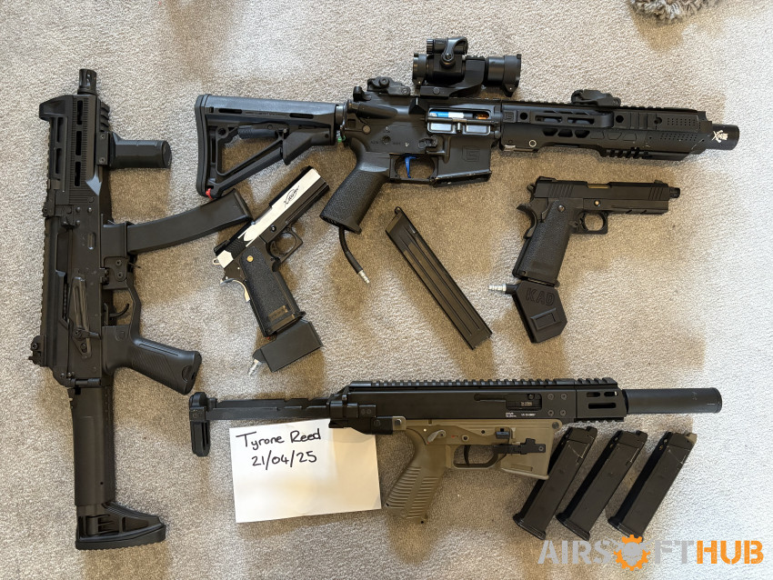 Multiple Rifles for sale - Used airsoft equipment