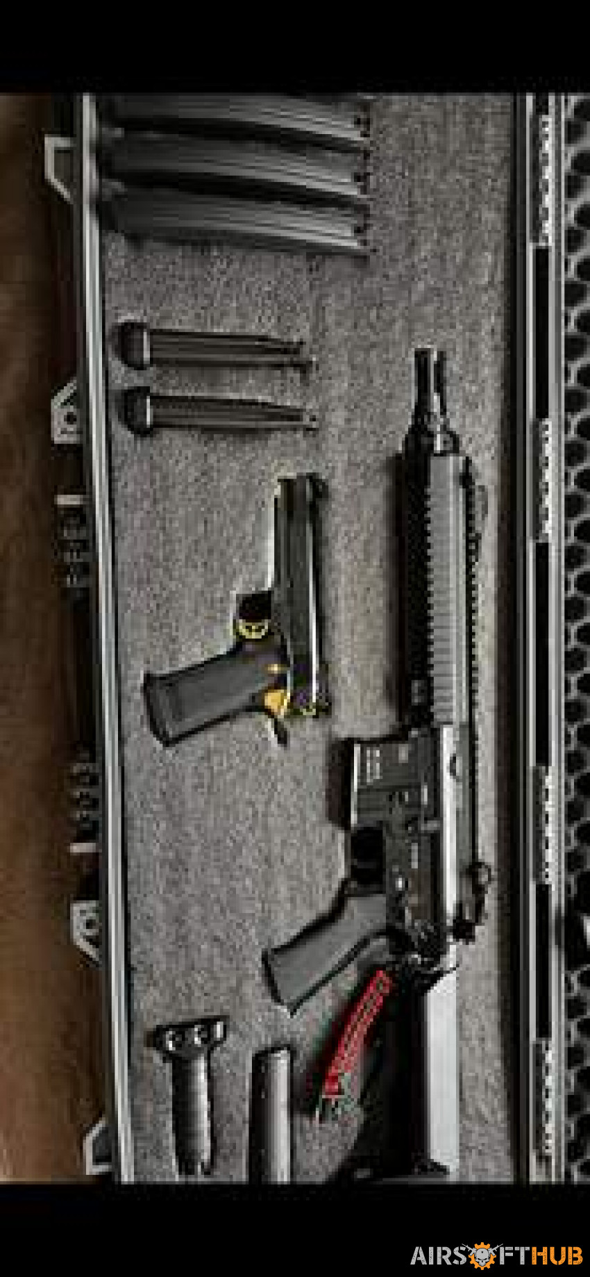 TM HK416 Devgru NGRS - Used airsoft equipment