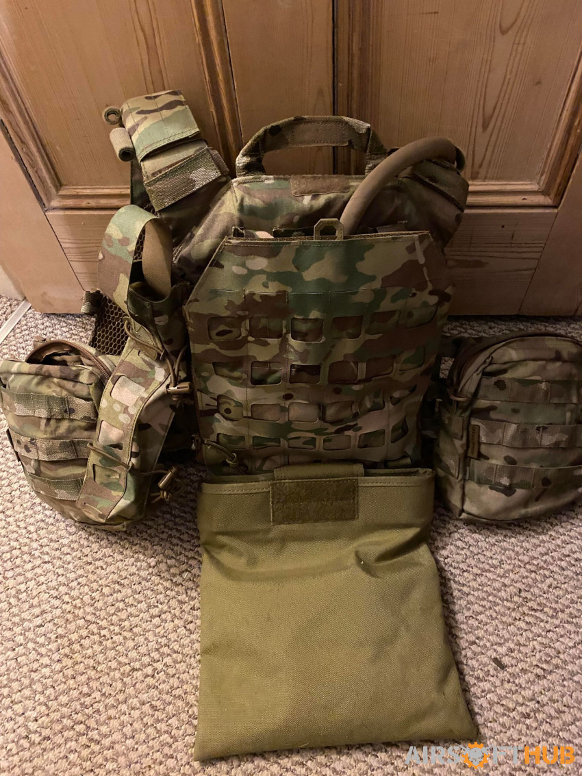 Warrior assault vest - Used airsoft equipment