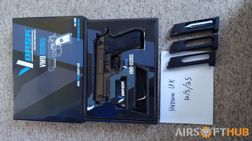 Vorsk V M9 Beretta - Used airsoft equipment
