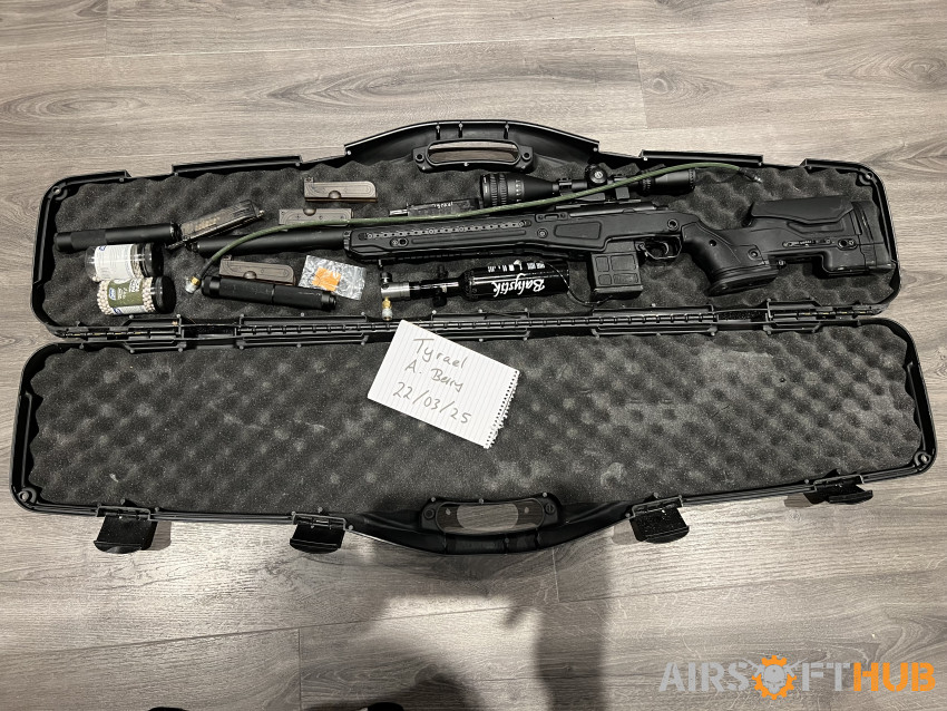 AA T10 (VSR) HPA rifle - Used airsoft equipment