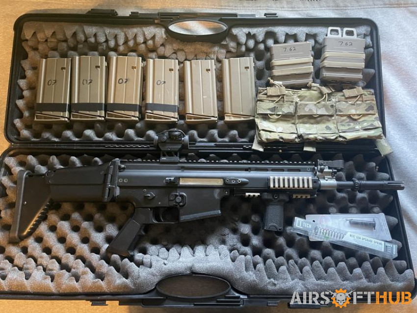 NGRS SCAR H with heavy modded - Used airsoft equipment