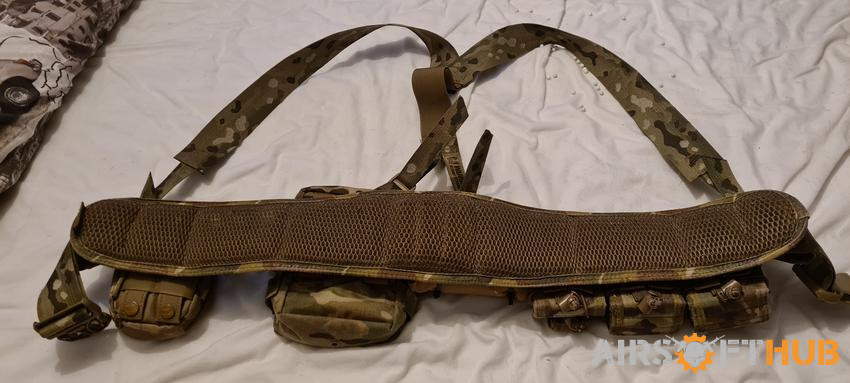 Warrior assault tactical belt - Used airsoft equipment