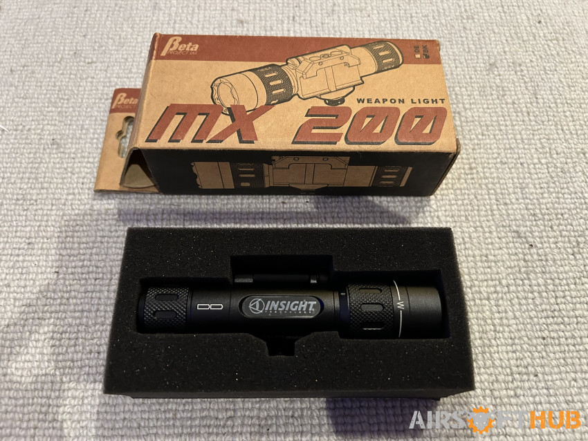 Beta Project MX200 Flip Torch - Used airsoft equipment