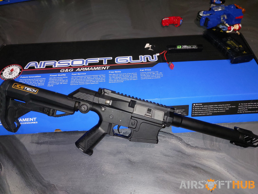 G&G SSG 1 m4 - Used airsoft equipment