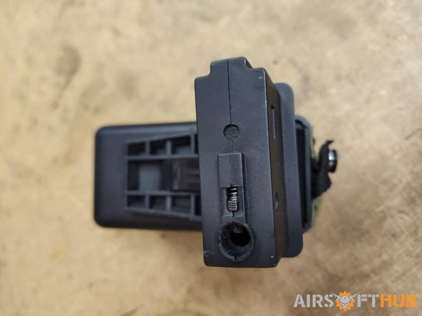 A&K M249 small box mag - Used airsoft equipment