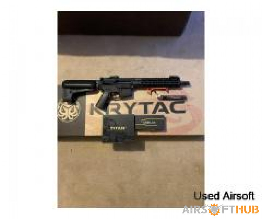Very Upgraded Krytac CRB+ bits - Used airsoft equipment