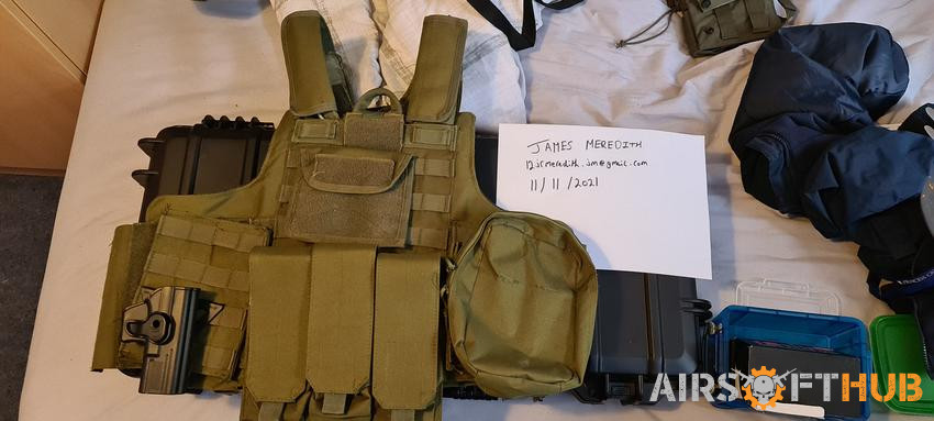 NUPROL RTG Tactical Vest - Used airsoft equipment