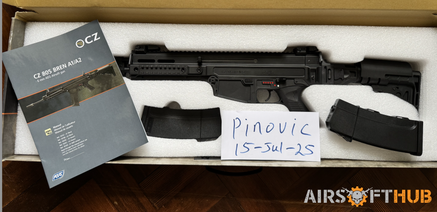 ASG CZ 805 BREN A1 - Used airsoft equipment