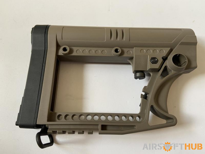 Airsoft polymer stock - Used airsoft equipment